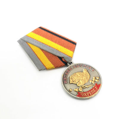 kupować Ptaszek Złoty Medal W Dwóch Tonach Zakończenie Z Moiré Ribbon online manufacture