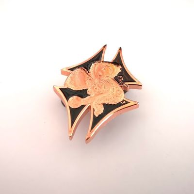 Buy 3D Rat Copper Finished Custom Soft Enamel Bike Show Lapel Pin online manufacture