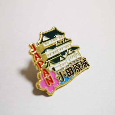 Iron Metal Soft Enamel Pin Souvenirs for Japan Tour with Customizable Design