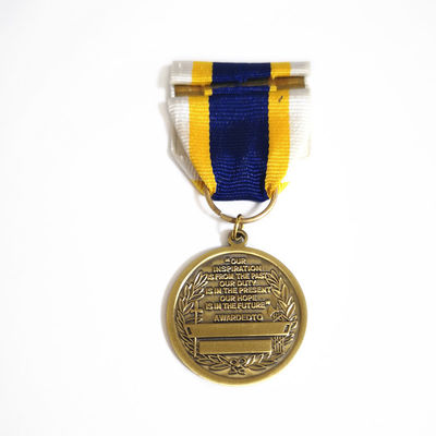 Round Brass Stamped Badges And Medals Souvenir Awards Antique Gold Medals
