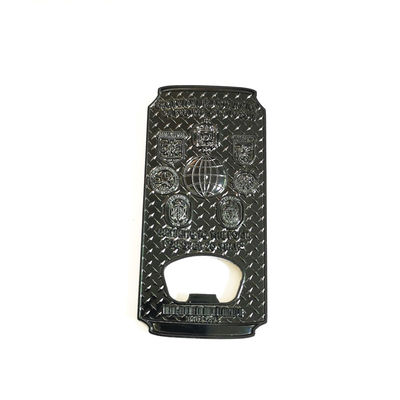 3D Black Finish Zinc Alloy Bottle Openers Diecast USS Military Bottle Opener