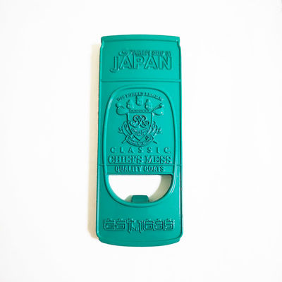 Green 3D Chiefs Mess Bottle Opener Zinc Alloy Diecasted 10mm Thick