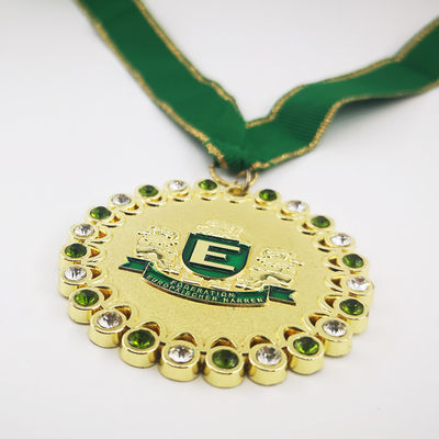 3D Soft Enamel Carnival Medal Back With Stickers Different Plating Options
