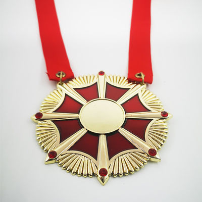 Gold Plating 3D Diecasting Carnival Medal Vibrant Soft Enamel Transparent Colors
